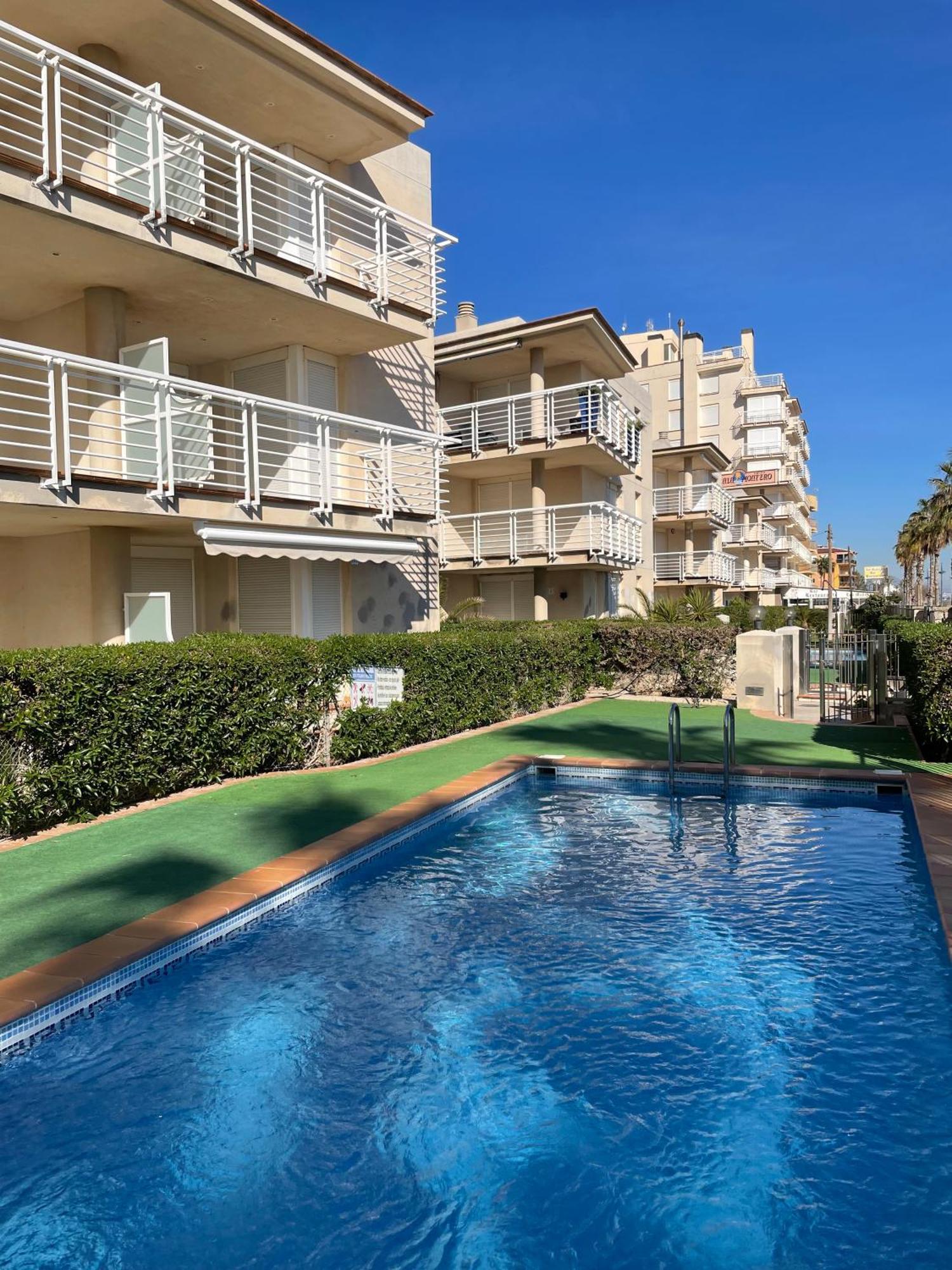 Alpen 1 - Cala Josep I 1Era Linea Apartment Peniscola Luaran gambar