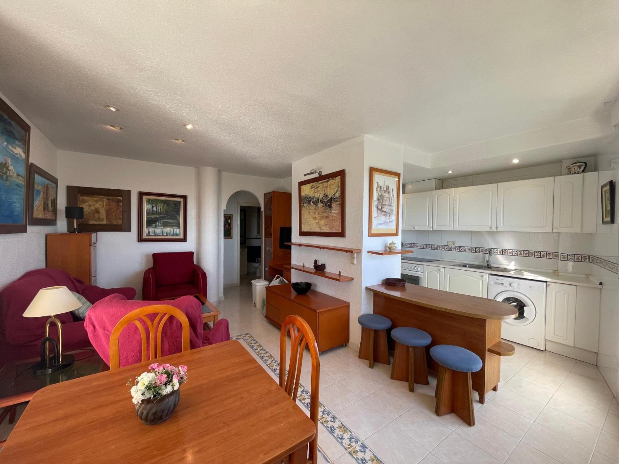 Alpen 1 - Cala Josep I 1Era Linea Apartment Peniscola Luaran gambar
