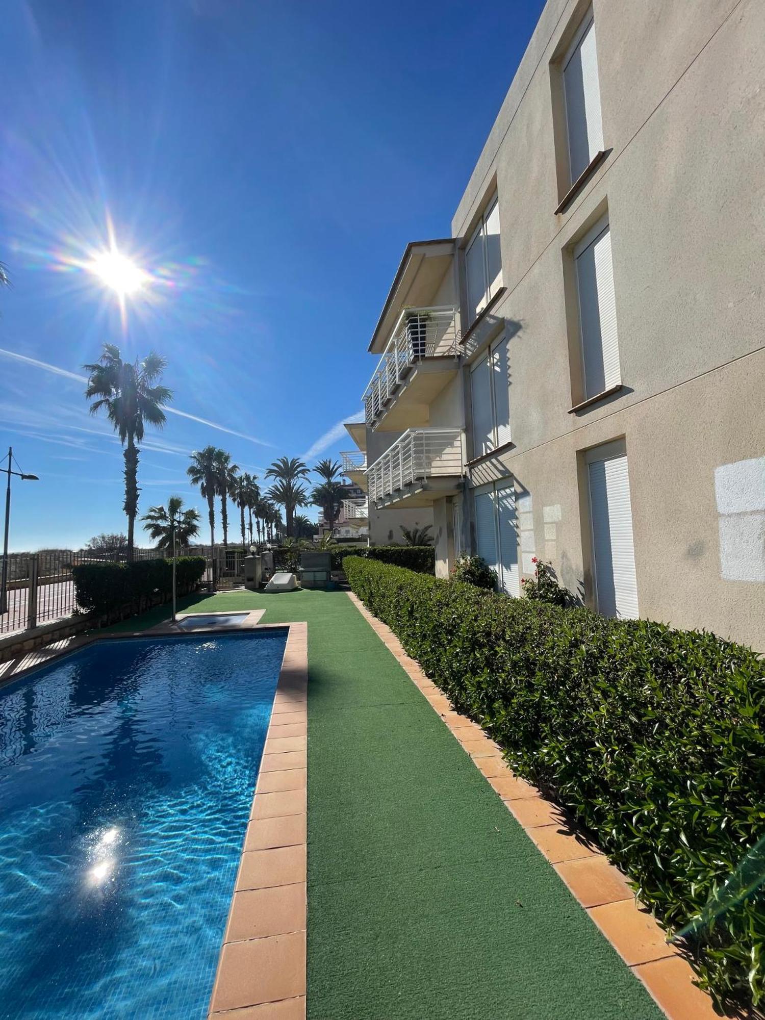 Alpen 1 - Cala Josep I 1Era Linea Apartment Peniscola Luaran gambar
