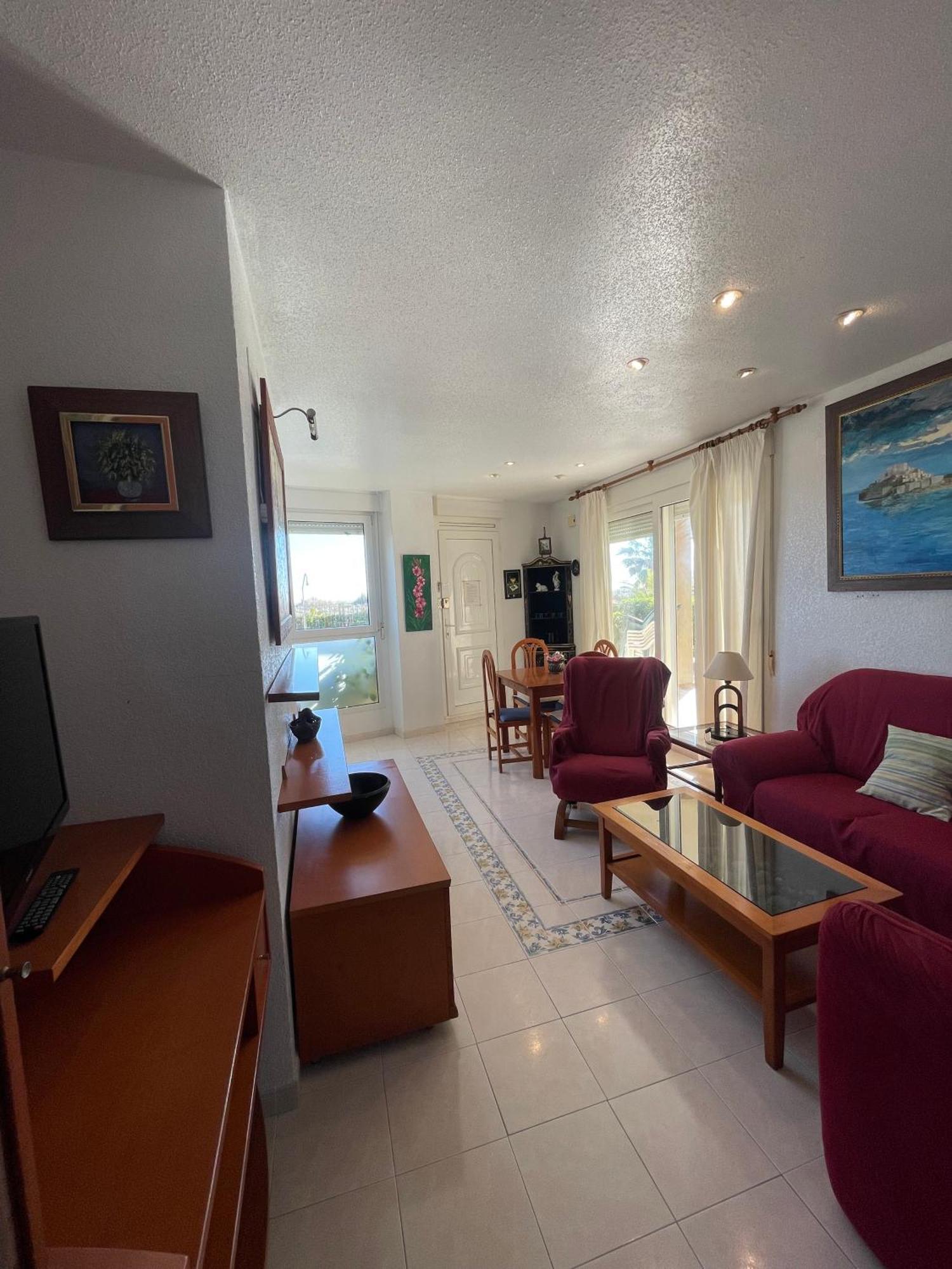 Alpen 1 - Cala Josep I 1Era Linea Apartment Peniscola Luaran gambar